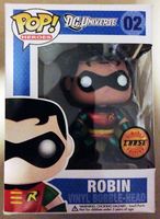 2 Robin Bobble Head CHASE Target Exclusive DC Universe Funko pop