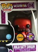 4 Metallic Red Colorway Ninja Batty Shogun CHASE Fundays 2012 Uglydoll Funko pop