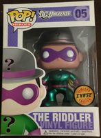 5 Metallic The Riddler CHASE DC Universe Funko pop