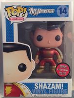 14 Metallic Shazam! Gemini Collectibles DC Universe Funko pop