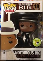 18 Metallic Notorious B.I.G. Rocks Funko pop