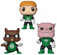 0 Chp, Guy Gardner and Kilowog 3 Pack LoC DC Universe Funko pop