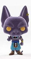 514 Flocked Beerus Funimation Dragonball Z Funko pop