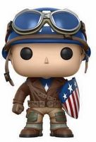 219 WWII Captain America ECCC Marvel Comics Funko pop