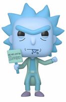 666 Hologram Rick Clone Hot Topic Exclusive Rick & Morty Funko pop