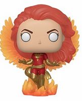 413 Dark Phoenix Flame Wings Glow Hot Topic Marvel Comics Funko pop