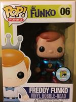 6 2011 Metallic Super Freddy LE 12 Freddy Funko Funko pop