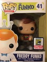 41 2015 Red Shirt Stan Lee LE 96 Freddy Funko Funko pop