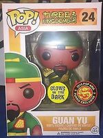 24 Glow Guan Yu PoP! Asia Funko pop